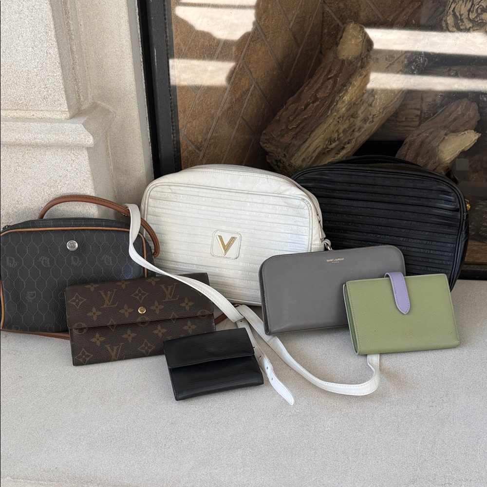 Vintage designer purses/wallets bundle